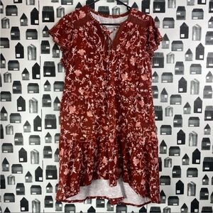Knox Rose floral print dress